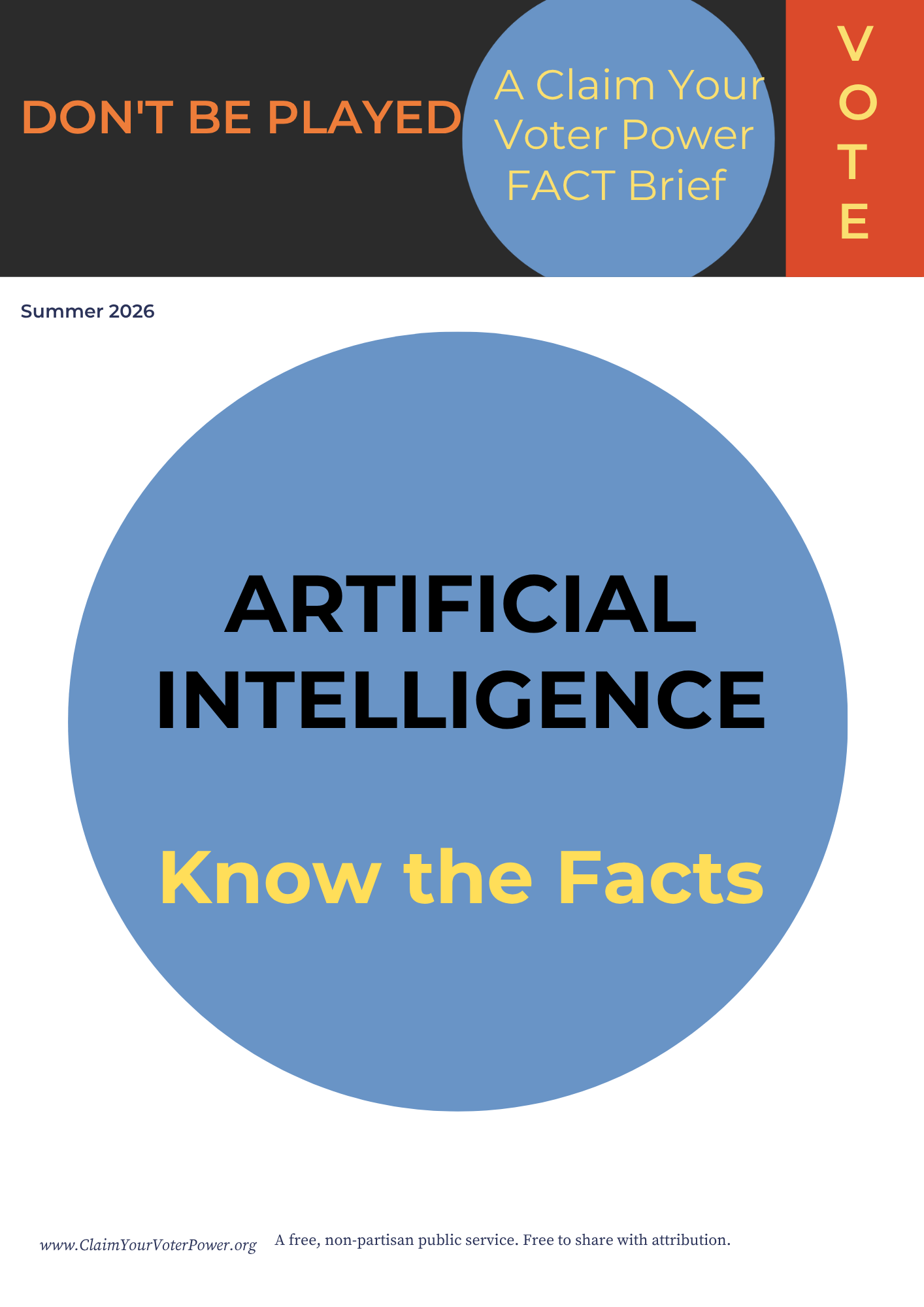 Artificial Intelligence cover