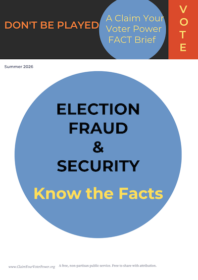 Election Fraud & Security cover